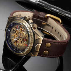 Men's Automatic Mechanical Watch | Waterproof Retro Wrist Watch