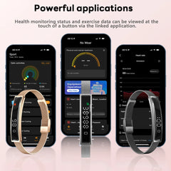 Smart Watch Fitness Tracker - IP68 Waterproof Smartwatch for Men & Women