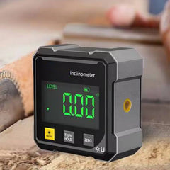 Digital Angle Finder 360° | Rechargeable Inclinometer for Woodworking