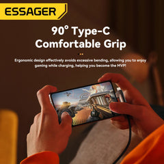 Essager 90 Degree Multi-Charging Cable - 3A Fast Charger for iPhone & iPad