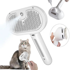 3-in-1 Dog Hair Brush Cat Hair Brush Electric Pet Cleaning Brush