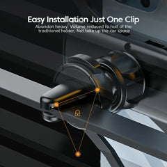 Essager Universal Gravity Car Mount - 6-Point Shockproof Air Vent Holder