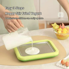 Home Ice Cream Roll Maker Machine