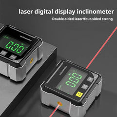 Digital Angle Finder 360° | Rechargeable Inclinometer for Woodworking