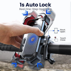 Joyroom Motorcycle Phone Mount - 360° Universal Bicycle GPS Bracket