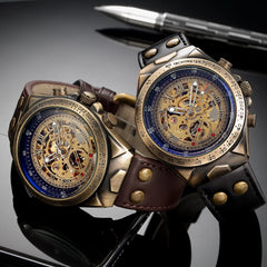 Men's Automatic Mechanical Watch | Waterproof Retro Wrist Watch