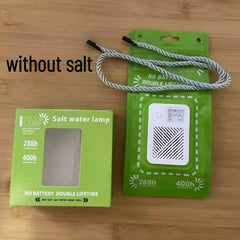 Reusable Salt Water Camping Lantern | Waterproof LED Emergency Light