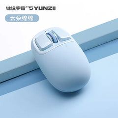 YUNZII C1 3-Mode Wireless Mouse - Lightweight Silent Bluetooth Mice