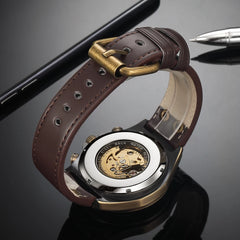 Men's Automatic Mechanical Watch | Waterproof Retro Wrist Watch