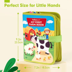 Farm Animal Felt Busy Book – Preschool Skills Toy
