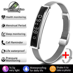 Smart Watch Fitness Tracker - IP68 Waterproof Smartwatch for Men & Women