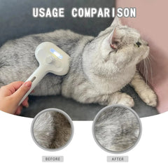 3-in-1 Dog Hair Brush Cat Hair Brush Electric Pet Cleaning Brush