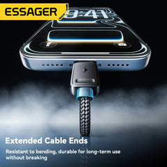 Essager 4-in-1 Fast Charging Cable Kit | Portable Multi-USB Travel Adapter