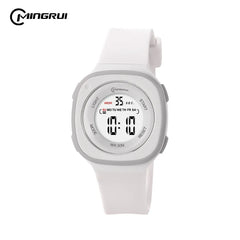 Children's Sports Watch with Alarm - Waterproof Purple Digital Wristwatch