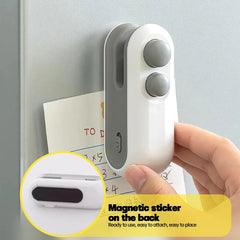 2-in-1 Handheld Heat Sealer & Cutter - Rechargeable Mini Plastic Bag Sealer