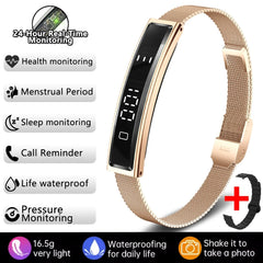 Smart Watch Fitness Tracker - IP68 Waterproof Smartwatch for Men & Women