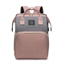 Portable Baby Bed Diaper Bag Backpack - Waterproof Maternity Travel Bag