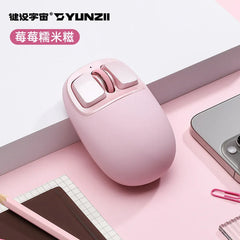 YUNZII C1 3-Mode Wireless Mouse - Lightweight Silent Bluetooth Mice