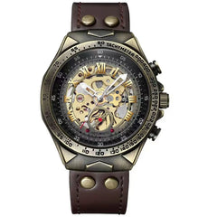 Men's Automatic Mechanical Watch | Waterproof Retro Wrist Watch